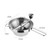 Nuolux Stainless Steel Jam Maker Manual Food Grinder Vegetable Baby Food Ricer Blender (silver Coffee)