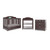 Graco Story 5-in-1 Convertible Baby Crib With Drawer Espresso
