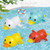 Baby Bath Swimming Bath Pool Toy Cute Wind Up Animal Bath Toys Set Kids Creative Toy Holiday Gifts