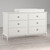 Little Seeds Rowan Valley Arden 6 Drawer White Changing Dresser
