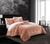 Giuliana 5 Piece Comforter Set Crinkle Crushed Velvet Bedding