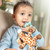 Dr. Brown’s Lovey Pacifier And Teether Holder With Happypaci Silicone Baby Pacifier - Giraffe - 0-6m