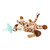 Dr. Brown’s Lovey Pacifier And Teether Holder With Happypaci Silicone Baby Pacifier - Giraffe - 0-6m