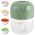 Aohao 250 Ml Electric Garlic Mincer , Usb Charging Garlic Chopper Mini Food Processor With Stainless Steel Blade Durable Garlic Masher For Meat Vegetable Baby Food