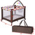 Costway Playard Baby Bassinet Travel Portable Bed Playpen Toddler Foldable