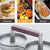 Double Burger Press Hamburger Maker Kitchen Cookware Mold For Beef Veggie Burger