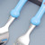 Kangqi Kid Spoon Cartoon Print Heat-resistant Food Grade Material Children Feeding Kitchen Utensil For Home