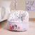 Disney Minnie Mouse Purple Polyester Bean Bag Chair