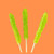 Hilco Candy Crystals Green Apple Flavored Green Candy Stirrers, 4.23 Oz, 8 Pack