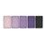 4 Pack - L.a. Colors 5 Color Matte Eyeshadow, Purple Cashmere 0.08 Oz