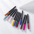 Matte Colorful Liquid Eyeliner,12 Colors Long Lasting Waterproof Eyeliner Professional Bright-colored Eyeliner Pen Set (12 Pcs)