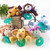 Fullvigor Toddler Baby Silicone Pacifiers Cute Soft Plush Animal Shape Dummy Nipples