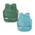 Mess-proof Apron Bib 2 Pack - Slate, Olive
