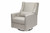 Babyletto Kiwi Glider Recliner With Electric Control And Usb In Performance Grey Eco- Twill