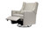 Babyletto Kiwi Glider Recliner With Electric Control And Usb In Performance Grey Eco- Twill