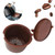 Tureclos 4pcs Coffee Capsule Plastic Capsule Refillable Reusable For Coffee Machines With Spoon
