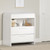 South Shore Cookie Narrow Changing Table White