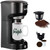 Single Serve Coffee Maker 6-14oz With Filter Coffee Brewer For K Cup Pods Capsule Ground Coffee Instant Coffee Machine, Black