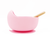 Daintybaby Silicone Bowl And Spoon Set- Pink