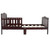 Loygkgas New Wooden Baby Toddler Bed Children Bedroom Furniture With Safety Guardrails