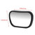 Ylshrf 360° Rotated Rearview Mirror,360° Rotated Two In One Inside Car Safety Care For Baby Back Seat Rear View Adjustable Mirror, Adjustable Mirror  For Baby