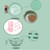 Multifunction Maker Set, Baby First Stage Feeding Set Food Feeder Processor Masher