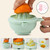 Multifunction Maker Set, Baby First Stage Feeding Set Food Feeder Processor Masher