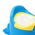 1pc Baby Toilet Potty Children's Toilet Plastic Durable For Kids Toddler Baby (blue)