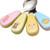 Wuffmeow 2pcs/set Cute Print Cartoon Baby Kids Feeding Spoon + Fork High Quality Stainless Steel Baby Spoon Flatware