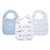 Aden + Anais, Classic Snap Bibs, Rising Star 3-pack
