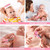 Baby Grooming Healthcare Kit Baby Safety Care Set Nail Clipper Brush Comb Scissors Thermometer Nasal Aspirator Finger Toothbrush Baby Essentials Nursery Kit For Newborn Girl Boys (pink)