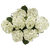 50 White Mini Hydrangea Flowers- Beautiful Fresh Cut Flowers- Express Delivery