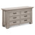 Million Dollar Baby Classic Palermo 6-drawer Double Dresser In Moonstone