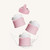Hemoton Elephant Shaped Baby Food Storage Container Three Layer Divided Storage Tank