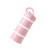 Hemoton Elephant Shaped Baby Food Storage Container Three Layer Divided Storage Tank