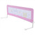 Pink 180cm Folding Toddler  Bed Rail Kids Sleep Guard Protection