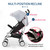 Compact Umbrella Stroller Lightweight Small Light Portable Folding Travel Stroller For Infant Toddler And Big Kids All Terrain Baby Stroller Carriages