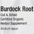 Frontier Co-op Organic Burdock Root, Cut & Sifted,16 Oz