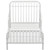 Little Seeds Monarch Hill Ivy Metal Toddler Bed, Off White