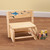 2-in-1 Children's Step Stool And Chair, Sharks Design