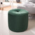 Safavieh Hawkem Cylinder Ottoman Emerald