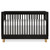 Evolur Loft Art Déco Crib In Black