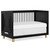 Evolur Loft Art Déco Crib In Black