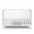 Storkcraft Sunset 4 In 1 Convertible Baby Crib, White