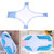 Newborn Infant Baby Bath Adjustable Antiskid Net Bathtub Sling Mesh Net Accessories New