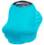 Jlika Baby Car Seat Canopy Cover And Stretchy Nursing Cover - Tropical Blue