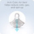 Nuk Simply Natural Baby Bottle With Safetemp, 5 Oz, 2 Pack, Blue Stars