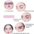 Tekdeals 8 Styles Eyebrow Shaping Stencils Grooming Shaper Template Makeup Tool Kit Us