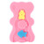 Nicexmas Baby Bath Sponge Support Infant Bath Cushion Comfy Skid Proof Bathing Mat