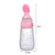 Raox 125ml Feeding Bottle With Cover Fresh-keeping Food Grade Material Baby Food Dispensing Spoon For Newborn